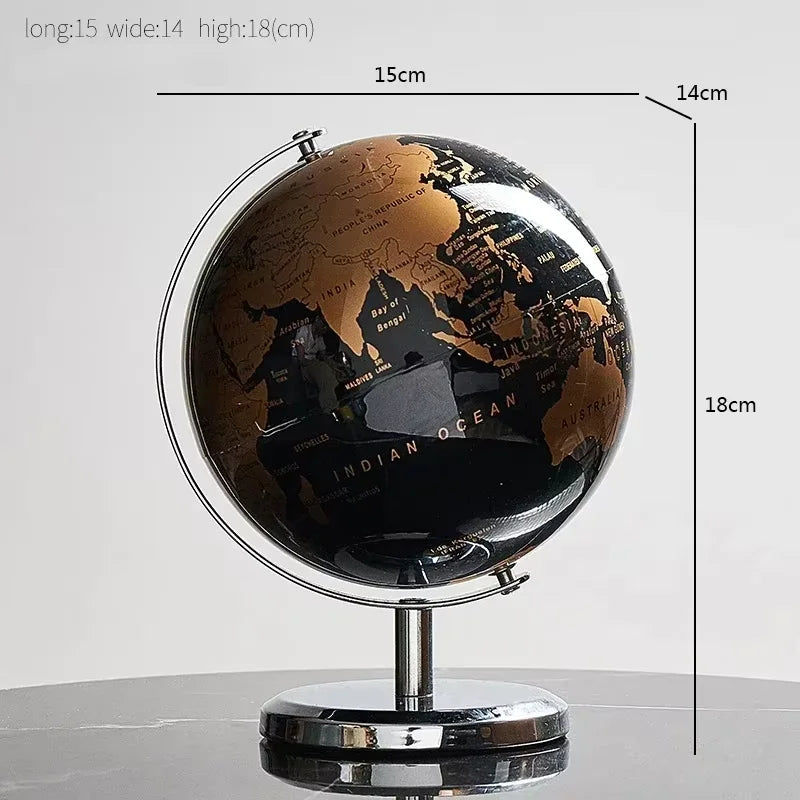 Atlas Globe Sculpture