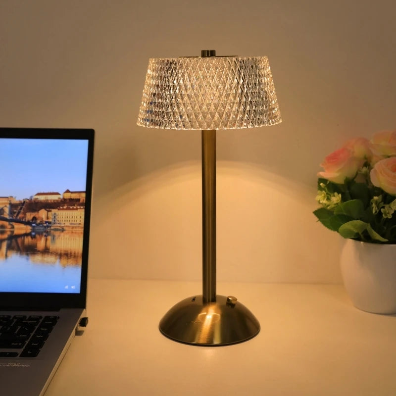 Lunelle Crystal Touch Lamp