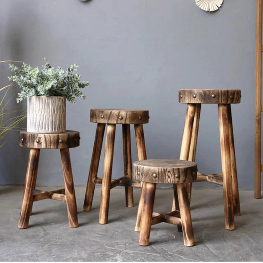 Hawthorne Rustic Accent Stool
