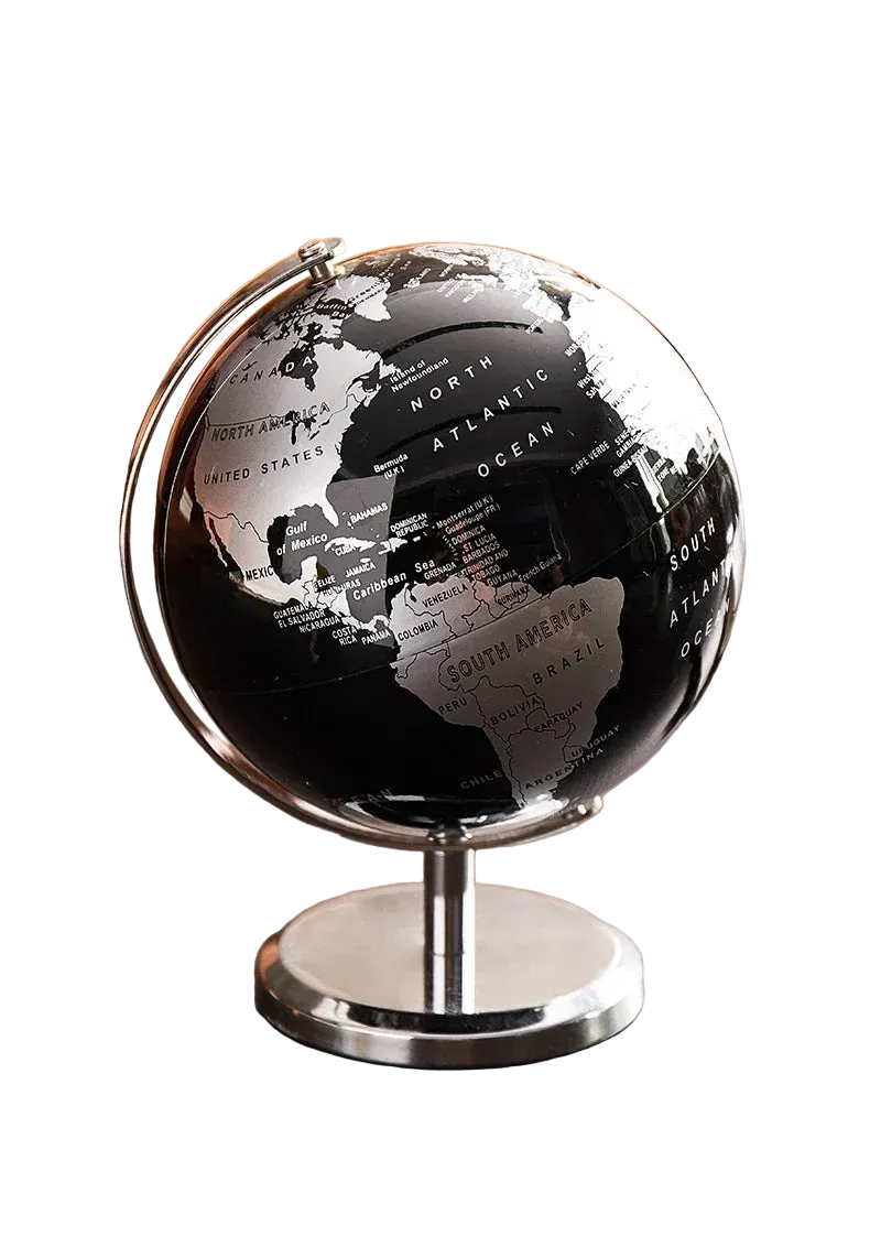 Atlas Globe Sculpture