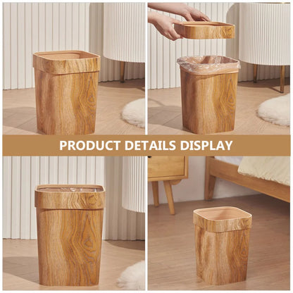 Nordelle Woodgrain Waste Bin