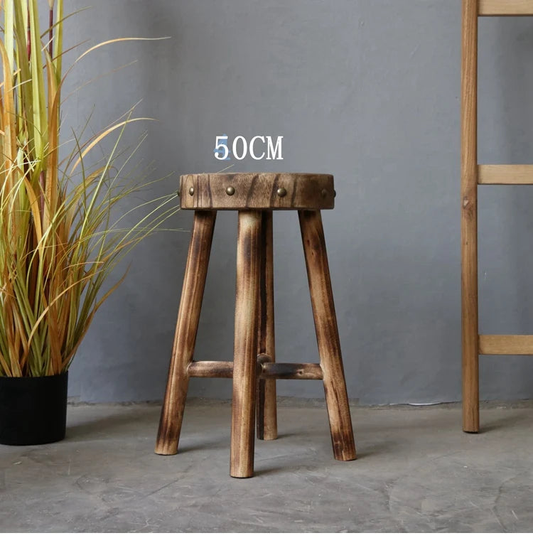 Hawthorne Rustic Accent Stool
