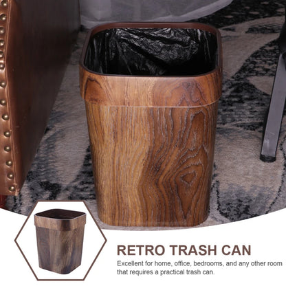 Nordelle Woodgrain Waste Bin