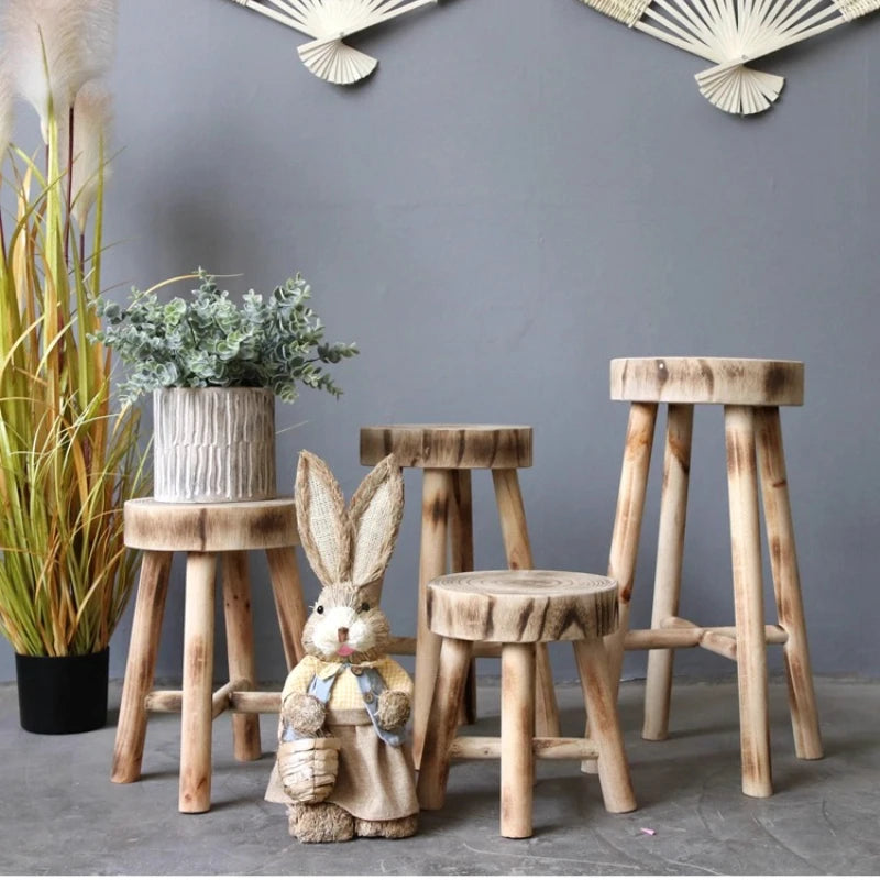 Hawthorne Rustic Accent Stool