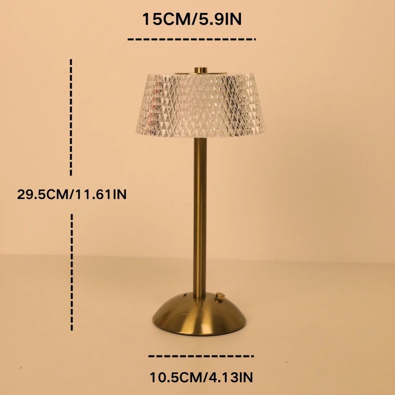Lunelle Crystal Touch Lamp