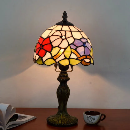 Celestine Stained Glass Lamp