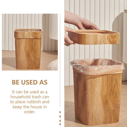Nordelle Woodgrain Waste Bin