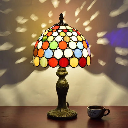 Celestine Stained Glass Lamp