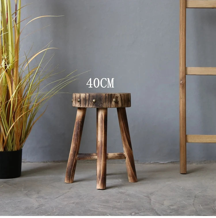 Hawthorne Rustic Accent Stool