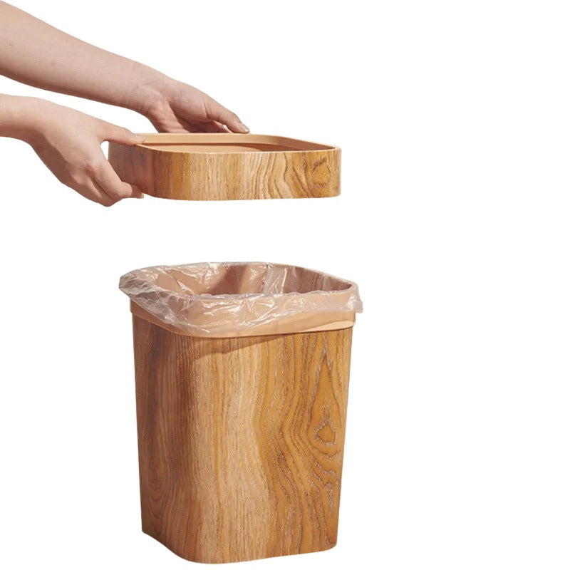 Nordelle Woodgrain Waste Bin